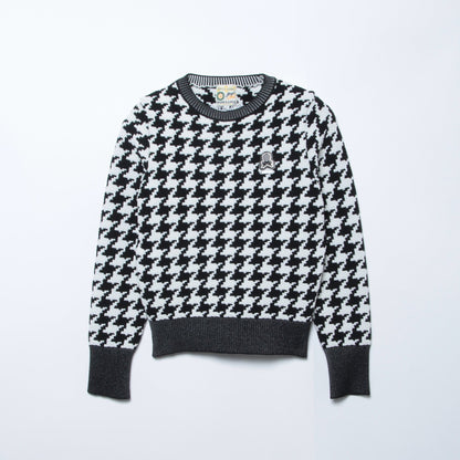 Ever Dogtooth Shorty Sweater | WOMEN