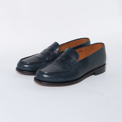 98589 / CALF / NAVY / LEATHER SOLE / UK7.5(26.5cm)