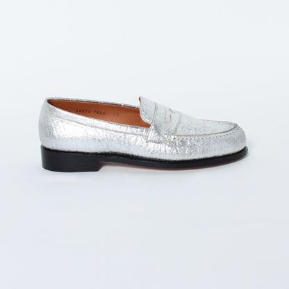 99036 / PINATEX / SILVER / LEATHERSOLE / UK4.5(23.5cm)